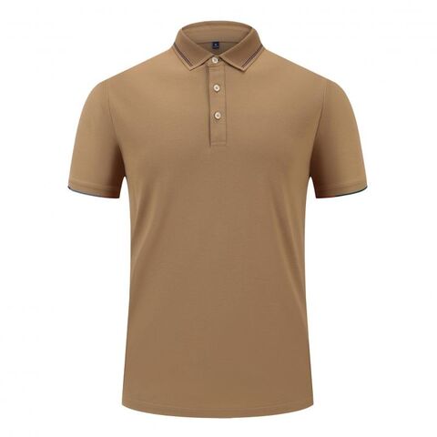 Großhandel Herren T-Shirts Polo Benutzerdefiniertes Logo Drucken Plus Size Herren Poloshirts Herren Poloshirt Einfarbig