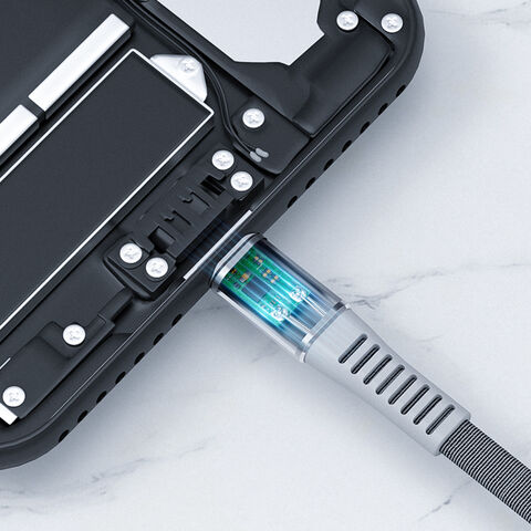 Cable MFi de carga rápida de 30W Tipo C a C94 con certificación MFi del fabricante