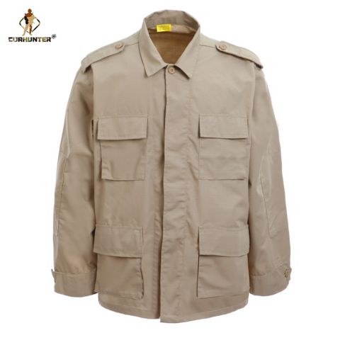 Traje BDU Uniforme Militar Multi Bolsillos Ropa Táctica para Hombre Uniforme de Camuflaje de Combate