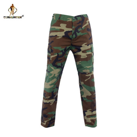 Traje BDU Uniforme Militar Multi Bolsillos Ropa Táctica para Hombre Uniforme de Camuflaje de Combate