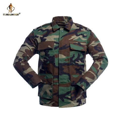 Traje BDU Uniforme Militar Multi Bolsillos Ropa Táctica para Hombre Uniforme de Camuflaje de Combate