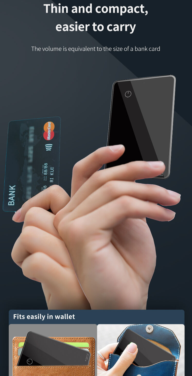 Wholesale Anti-loss Global Positioning Smart Tracker Air Tag Card ...