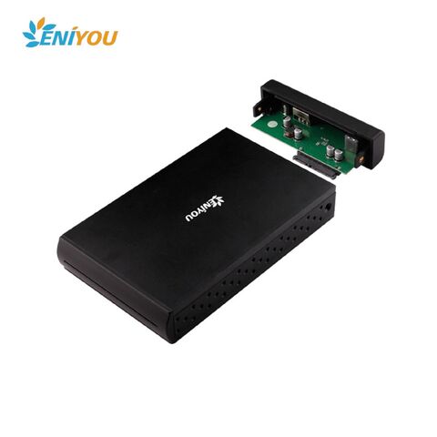 Caja de Disco Duro Externa de Aluminio de Alta Calidad, 3.5" USB 3.0 a SATA