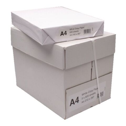 Papel de Cópia 100% Celulose 80gsm / Papel A4 Multiuso 75gsm para escritório / Papel A4 para Cópia 80gsm / Resmas de papel A4 para Venda