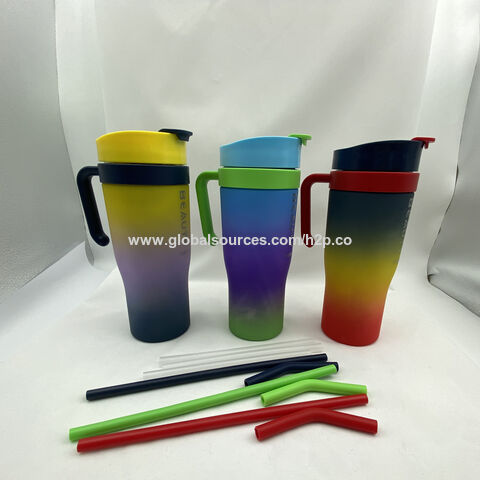 Tazas de Regalo 3 en 1, Tazas de Agua de Plástico, Vaso con Asa