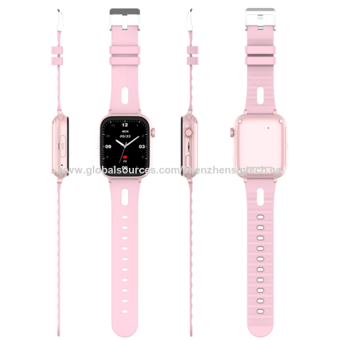 Reloj Inteligente para Niños 4G GPS de 1.85 pulgadas con Videollamada, Llamada SOS, Tarjeta SIM, Mensajes y Posicionamiento GPS LBS RTOS WiFi