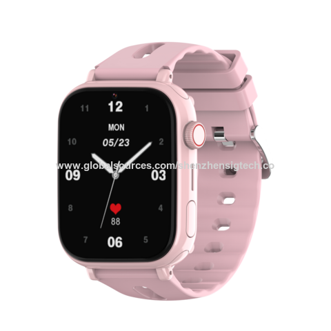 Reloj Inteligente para Niños 4G GPS de 1.85 pulgadas con Videollamada, Llamada SOS, Tarjeta SIM, Mensajes y Posicionamiento GPS LBS RTOS WiFi