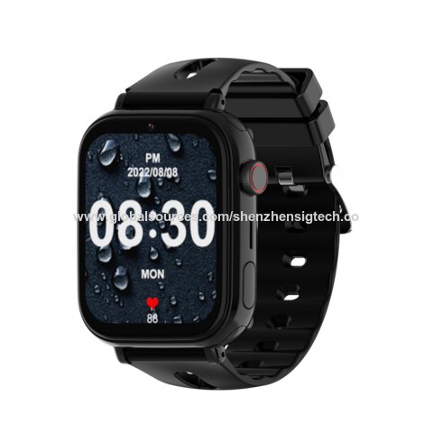 Reloj Inteligente para Niños 4G GPS de 1.85 pulgadas con Videollamada, Llamada SOS, Tarjeta SIM, Mensajes y Posicionamiento GPS LBS RTOS WiFi