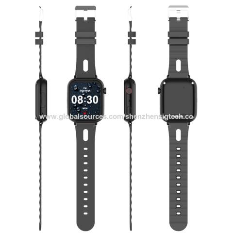 Reloj Inteligente para Niños 4G GPS de 1.85 pulgadas con Videollamada, Llamada SOS, Tarjeta SIM, Mensajes y Posicionamiento GPS LBS RTOS WiFi