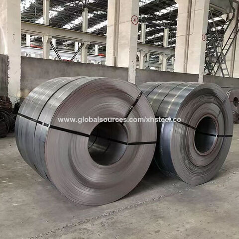 Warmgewalzte Baustahl-Coils aus kohlenstoffarmem Stahl A106 Q195 Q345 S45 Q235 DC01 Ms Stahlcoil für Baumaterialien