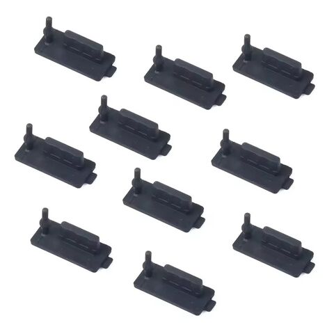 غطاء USB مقاوم للماء من السيليكون، واقي منفذ USB أنثى، أغطية USB A مقاومة للغبار مع عمود ثابت