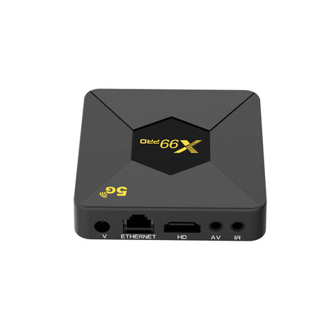 X99 pro aiiwinner h313 2 8GB 128GB Quad Core Set Top Box Android 13 Smart TV caja