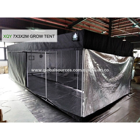 Fiqops Grow Box 80x80x180 Cm In Tessuto Oxford 600D - Tenda Per Coltivazione Indoor Con Finestra Osservazione