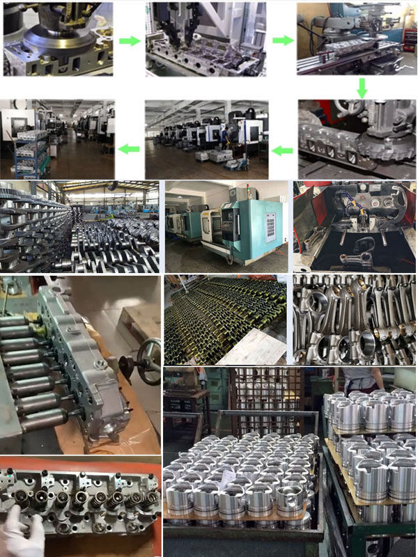 Auto Diesel Engine Parts Cylinder Head MD303750 supplier