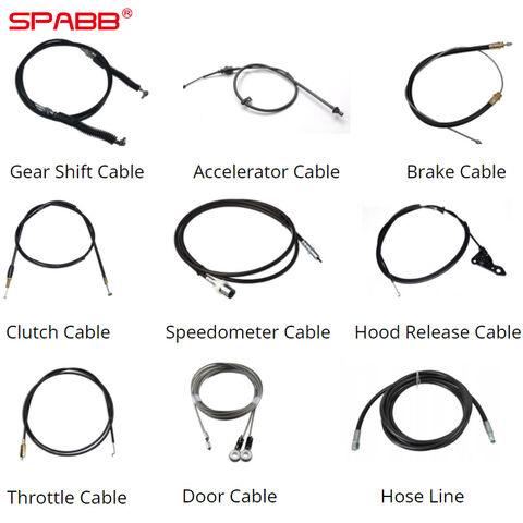 Cable de Embrague para Suzuki GF/Gx125, Suntime Lord SJ125-A-B-D/JC125-9A - Recambio de Embrague para Motocicletas