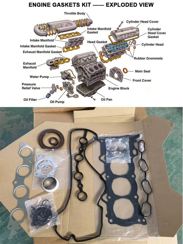 4g18 Automotive Spare Parts Overhaul Package Full Set For