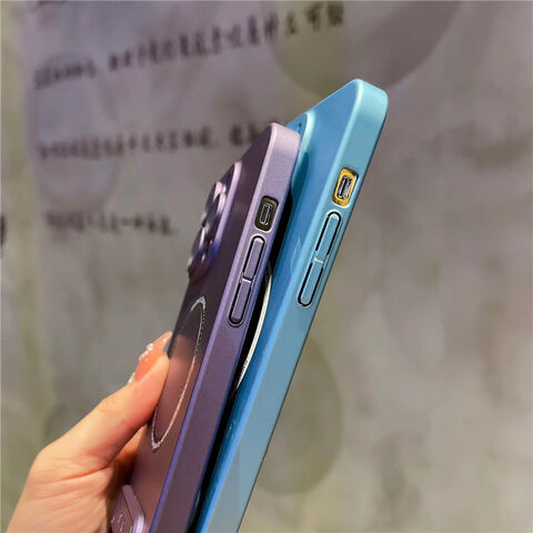 Capa para iPhone 15 com suporte integrado, carregamento magnético Magsafe para iPhone 14 13 12 11 Pro Max