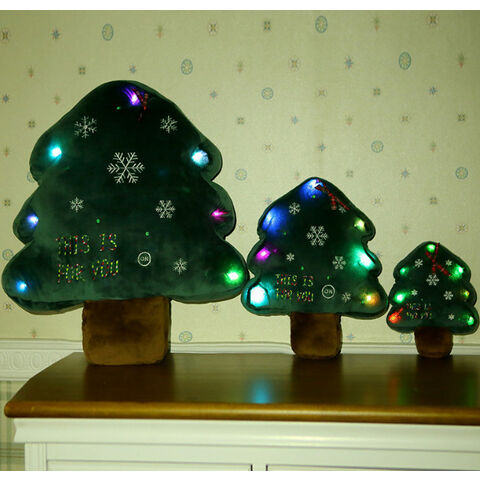 Nueva almohada promocional de árbol de Navidad