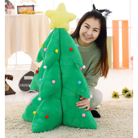 Nueva almohada promocional de árbol de Navidad