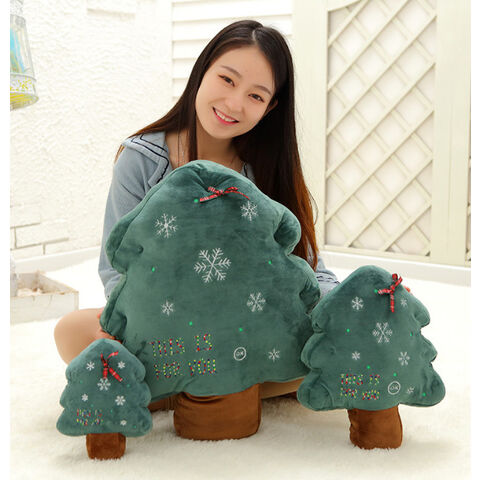 Nueva almohada promocional de árbol de Navidad