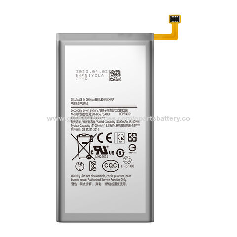 EB-BG975ABU de la batería del teléfono 4000mAh para Samsung Galaxy S10 Plus SM-G975
