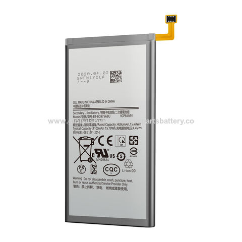 EB-BG975ABU de la batería del teléfono 4000mAh para Samsung Galaxy S10 Plus SM-G975