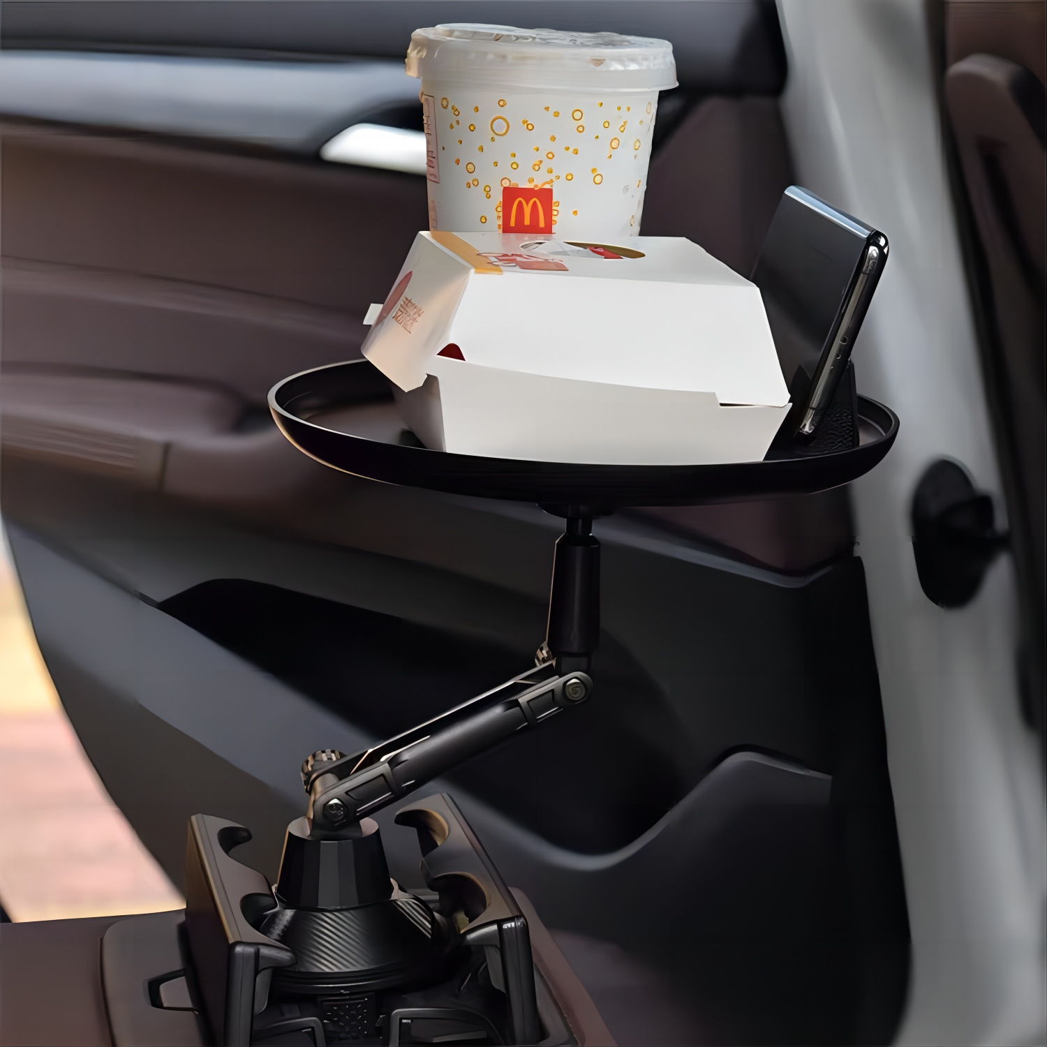 Mobile Cup Rack Car Cup Holder Cup Phone Mount Stand Mobile Phone Meal Snack Drink Food ...
