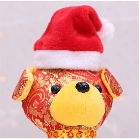 Nouvelles fournitures de décoration de Noël, couvre-chefs créatifs, chapeaux de Noël pour animaux de compagnie