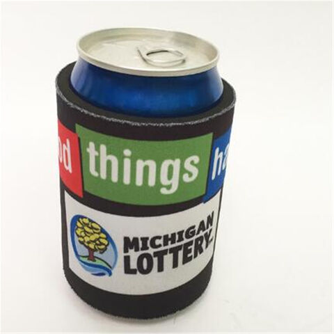 Venta al por mayor de portavasos de neopreno con impresión completa personalizada para protección ambiental, ideal para bebidas de marca JX