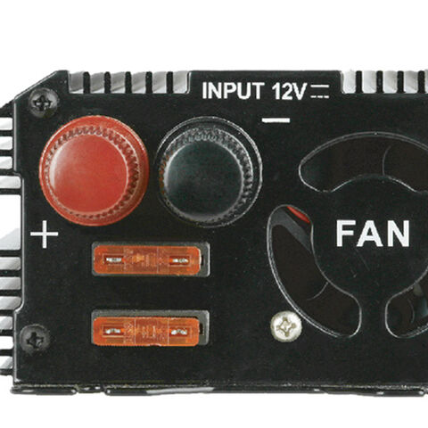 Vente d'usine 2024 : Onduleur de courant à onde sinusoïdale modifiée 500W/600W pas cher pour voiture, convertisseurs de puissance DC 12V / 24V