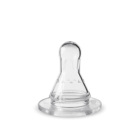 Bicos de Bebê Atacado, Transparentes, Gargalo Padrão, Silicone de Alta Qualidade