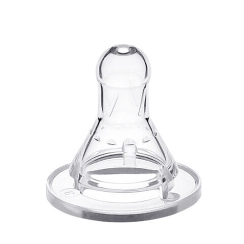 Bicos de Bebê Atacado, Transparentes, Gargalo Padrão, Silicone de Alta Qualidade