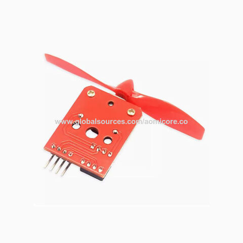 Módulo de ventilador acionado por motor L9110/módulo sensor/placa de desenvolvimento de microcontrolador de robô de combate a incêndio