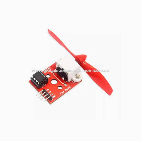 Módulo de ventilador acionado por motor L9110/módulo sensor/placa de desenvolvimento de microcontrolador de robô de combate a incêndio