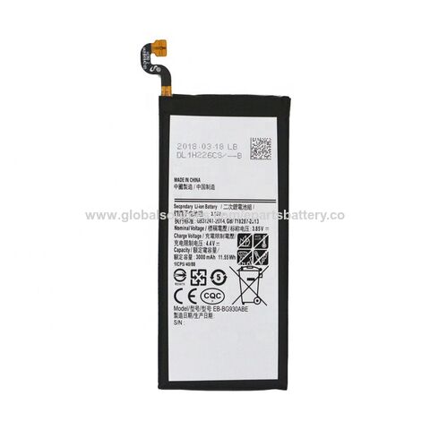 Batería de calidad original para Samsung S6 Batería Calidad original Capacidad total