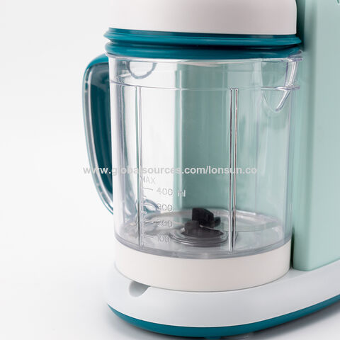 Multifunción digital para uso doméstico, procesador de alimentos para bebés, batidora de vapor con 304 hojas de acero inoxidable