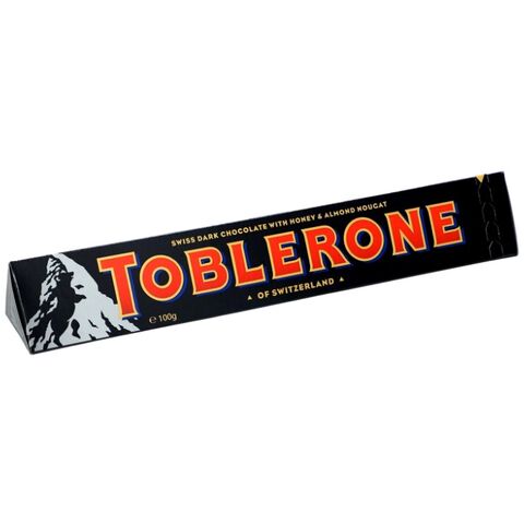Toblerone Assortiment de Chocolats Suisses, Chocolat au Lait, Toblerone Gold Chocolat Noir, Noir, Barre Blanche - 100G - 360G