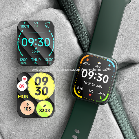 Reloj Inteligente 1.83" Directo de Fábrica Android/iOS IP68 Impermeable, Monitor de Fitness con +100 Modos Deportivos, Monitor de Ritmo Cardíaco y Sueño