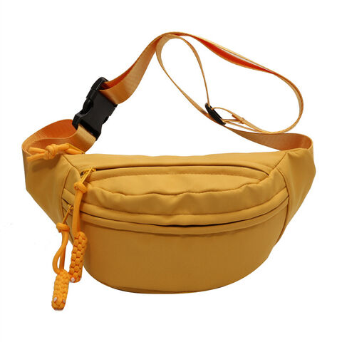 Bolsa de Peito Masculina Cor Sólida Bolsa de Cintura Feminina de Alta Qualidade Bolsa de Ombro Multifuncional Pochete Masculina Transversal Bolsa Pequena