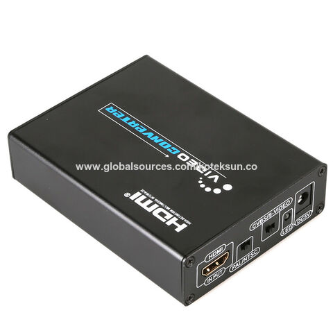 HDMI to RCA AV CVBS Converter, 1080P