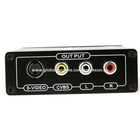 HDMI to RCA AV+S-Video Converter for DVD, HD TV 1080P