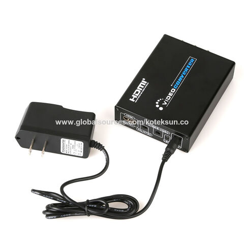 HDMI to RCA AV+S-Video Converter for DVD, HD TV 1080P