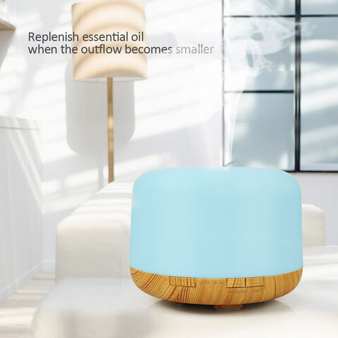 Humidificador ultrasónico de 1000 ml en oferta, difusor de aromas para aromaterapia con luz LED