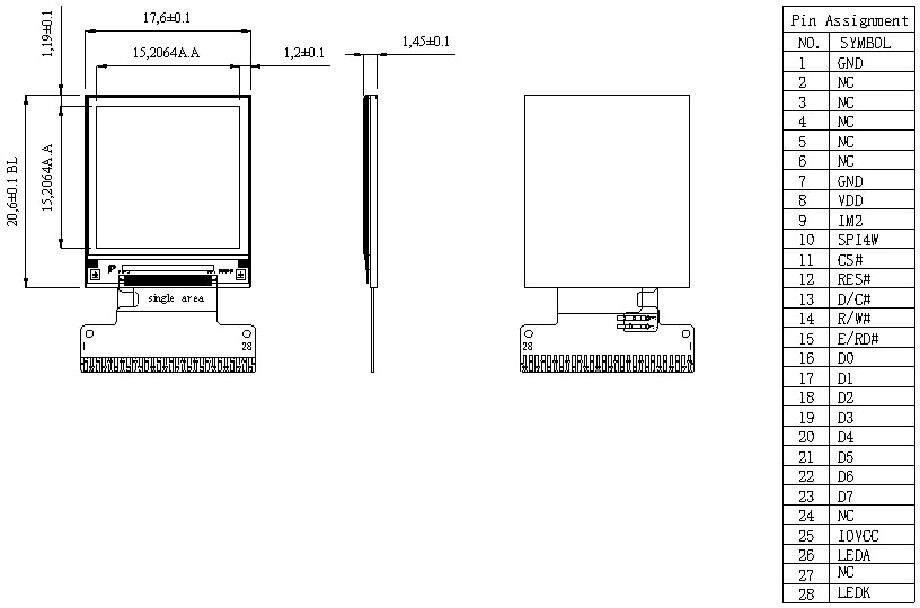 Factory Direct High Quality China Wholesale Manufacturer 0.85 Inch Lcd ...