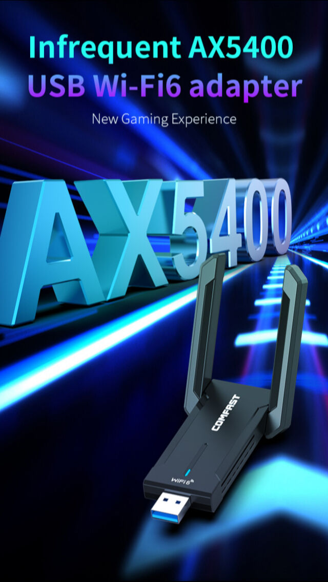 Hot Selling Comfast Cf972ax Support Linux Usb3.0 Network Card