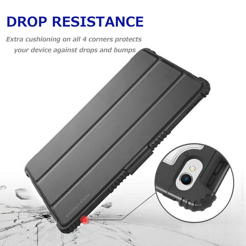 Armor Serie TPU PC Material 10.2 Zoll Folio Stoßfeste Tablet Hülle mit Stifthalter iPad Schutzhülle