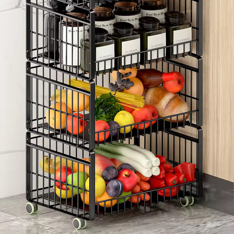 Bulk Buy China Wholesale 2024 Kitchen Rack Storage Basket Shelf ...