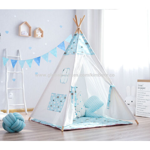 2024 mejor vendedor tipi indio tienda para niños, tipi tienda de juegos para niñas y niños al aire libre camping Playhouse