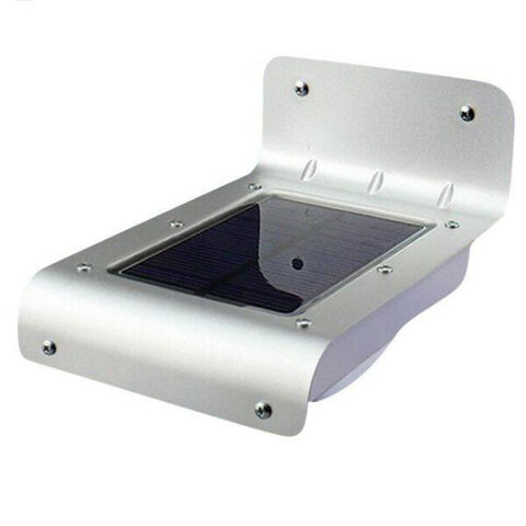 16 LED Solar Sensor Garten Wandleuchte aus ABS-Material - Hochwertige Solar-Außenbeleuchtung