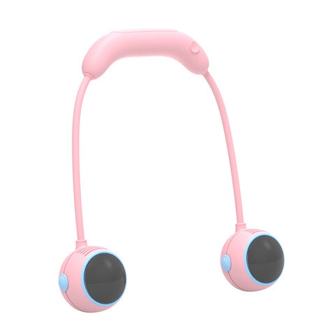 Ventilador de Cuello Portátil Sin Aspas, Ventilador Eléctrico Recargable por USB, Ideal para Mayoristas